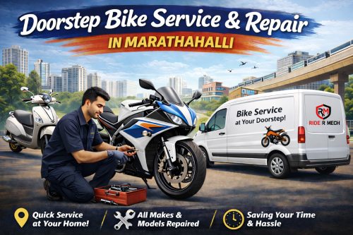 Doorstep Bike Service and Repair in Marathahalli