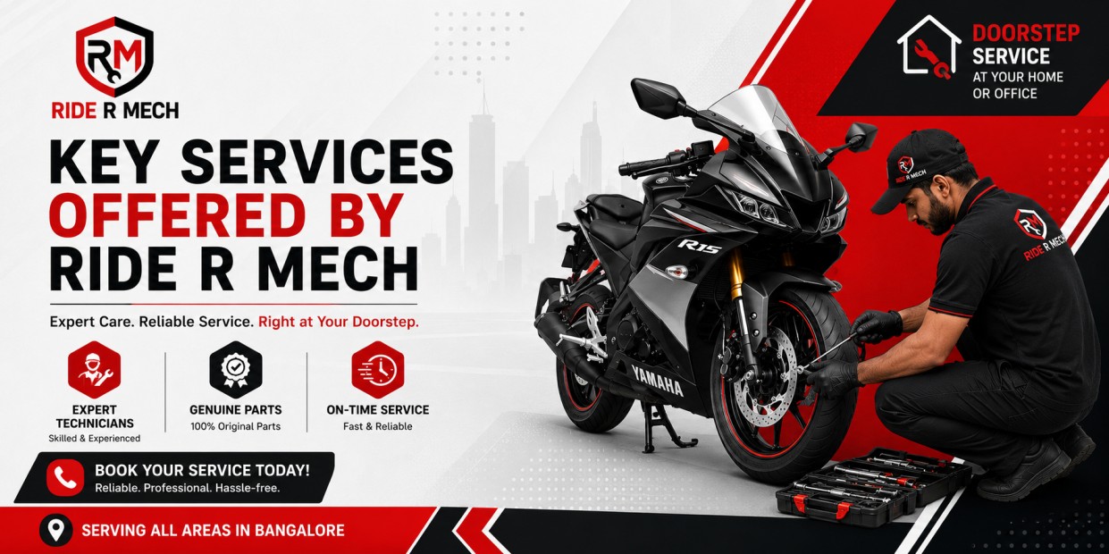 Why Ride R Mech is the Best Bike Electrician in Bangalore