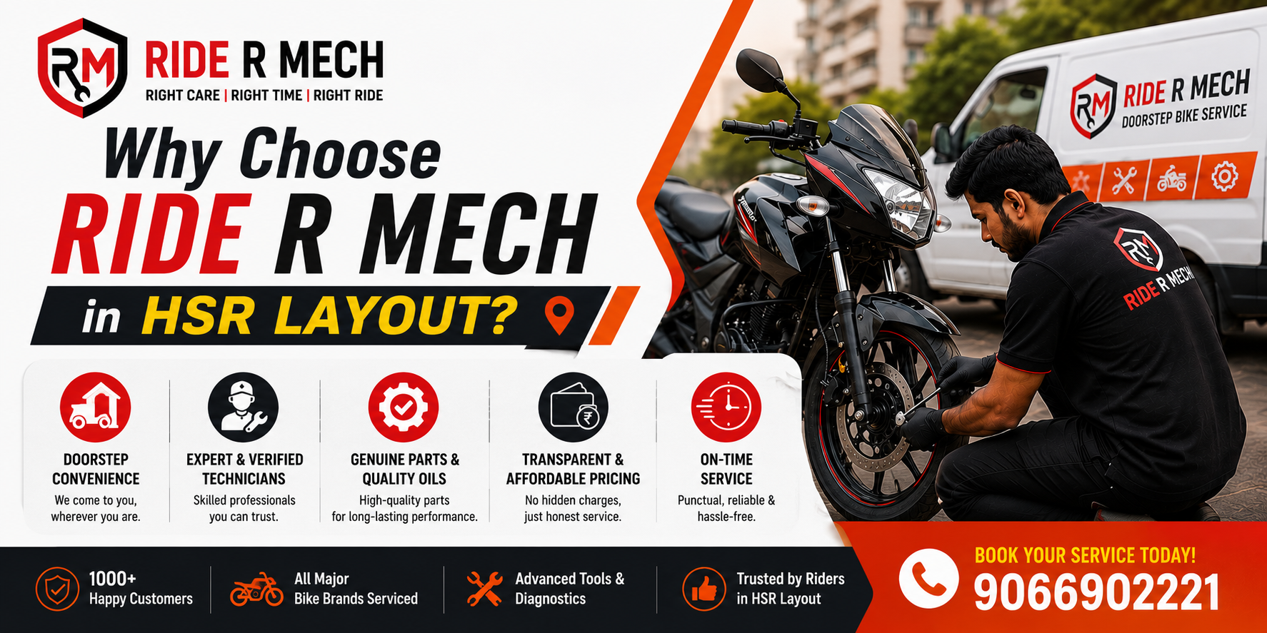 Why Choose Ride R Mech in HSR Layout