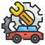 General bike service and maintenance icon Bangalore